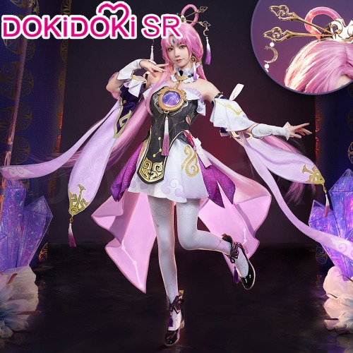 DokiDoki-SR Game Honkai: Star Rail Cosplay Fu Xuan Costume Fuxuan | Costume Only-XL-PRESALE