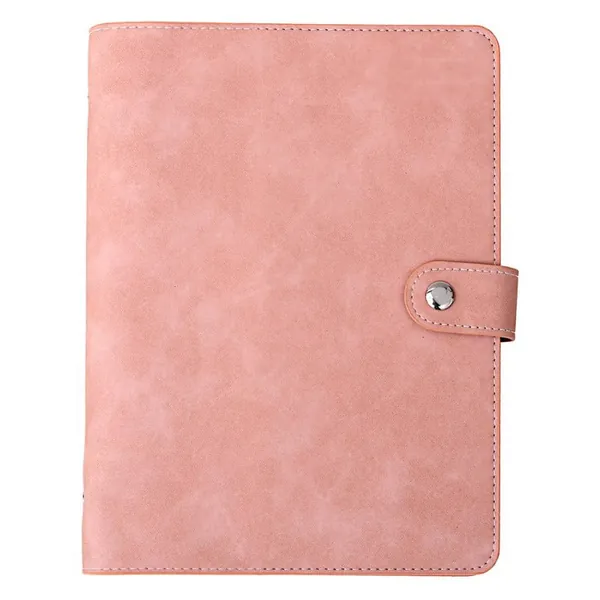 Vegan Leather Multi-Talented Notebook/Journal - A5 Large / Blush Pink / Journal Pages (Daily/Weekly/Monthly)