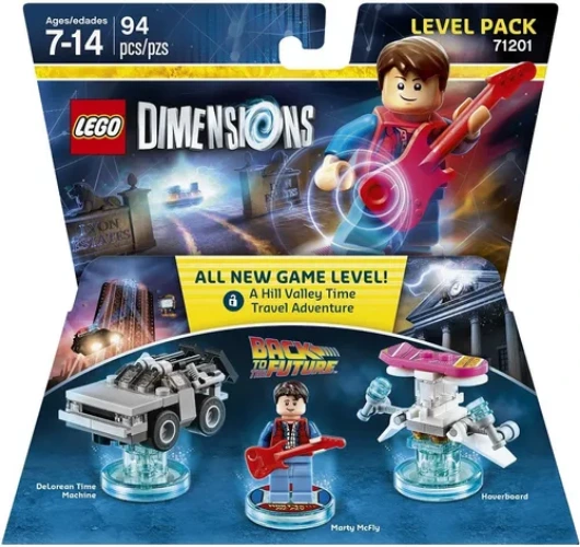 Lego Dimensions Back To Future 71201 Level Pack