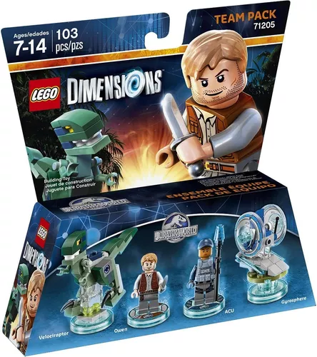 Lego Dimensions Jurasic World 71205 Team Pack