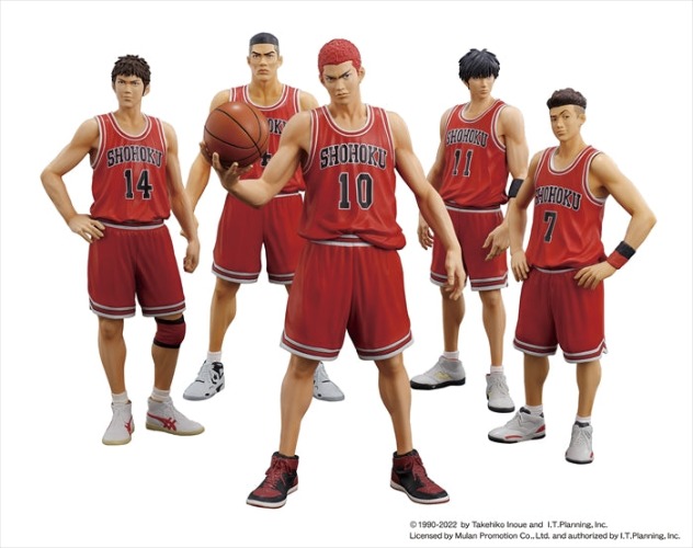 One and Only - SLAM DUNK - SHOHOKU STARTING MEMBER SET (M.I.C.) - Brand New