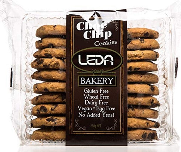 Leda Bakery Chocolate Chip Cookies 250g - 250 g (Pack of 1)