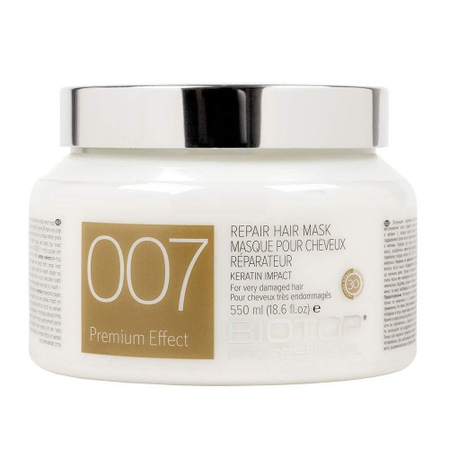 Biotop 007 keratin Impact Hair Mask 18.6 oz - 