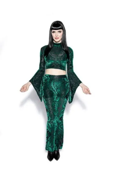 Green Baroque - Velvet Top