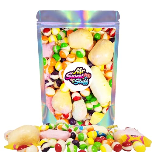 Freeze Dried Sweets - Variety Bag (Halal Friendly)- By Sweet Stuff (Please read description for what the bag contains)