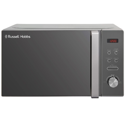 Russell Hobbs RHM2076S Compact Microwave, 800 W, 20 liters, Silver