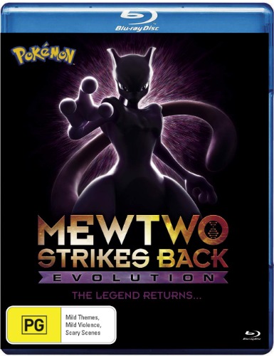 Pokemon Movie 22: Mewtwo Strikes Back - Evolution [Region B] [Blu-ray]