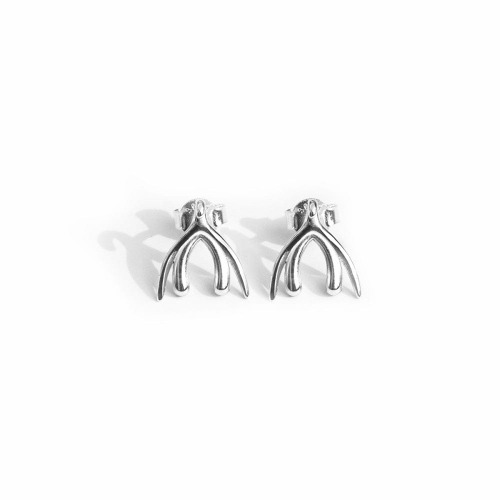 Sterling Silver Clit Earrings - Silver