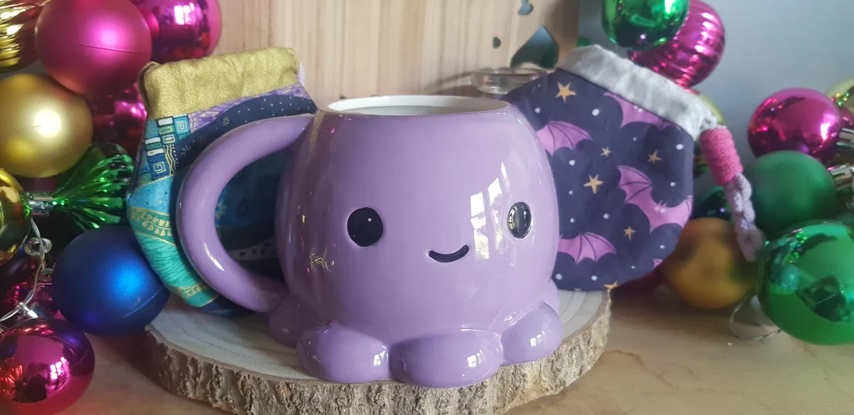 Adorable Octopus Shaped Mug