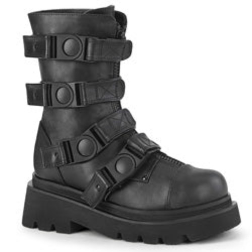 Renegade-55 | Black Vegan Leather / 9