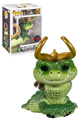 Funko PoP! Loki - Alligator Loki Vinyl Figure, 7.60 cm Height