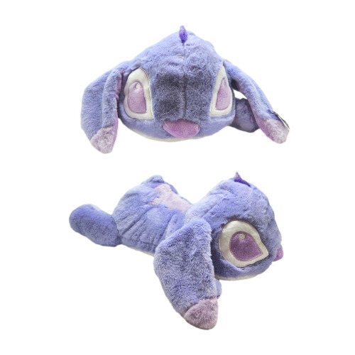 50cm Lilo & Stitch Sleepy Plush Soft Fur Kids Toy Plushie Pillow | Purple Stitch