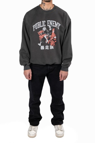 Public Enemy Crewneck Sweatshirt - xxl