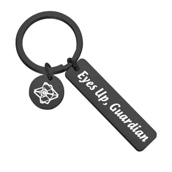 FOTAP Eyes UP Guardian Keychain Destiny Fans Keychain Gift for Video Gamers