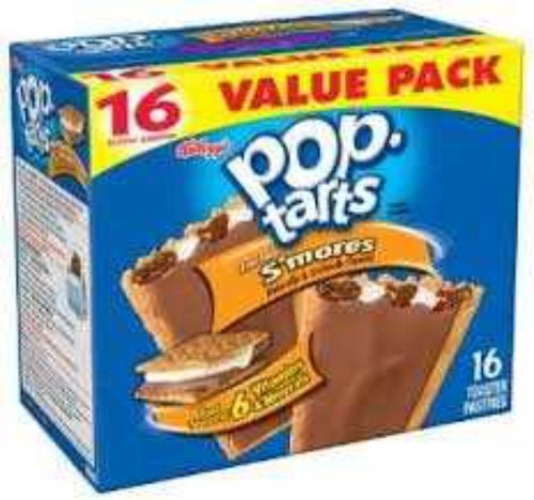 Kellogg's Pop-Tarts Frosted S'mores 16ct Box 29.3oz by Kellogg's