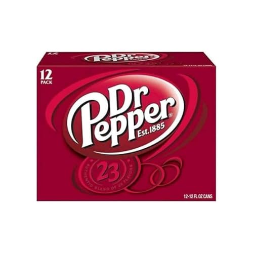 Dr Pepper , 355 mL Cans, 12 Pack (Packaging May Vary) - 355 ml (Pack of 12) - Dr Pepper