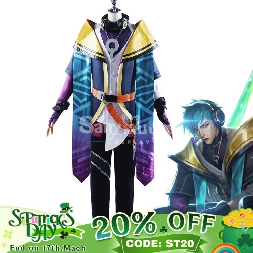 【St. Patrick's Day 20% OFF CODE:ST20 ON www.sanymucos.com】【In Stock】Game League of Legends Cosplay Heartsteel Aphelios Cosplay Costume - M