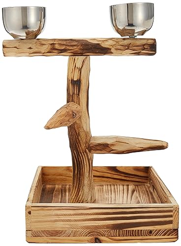 Natural Wood Tree Perch
