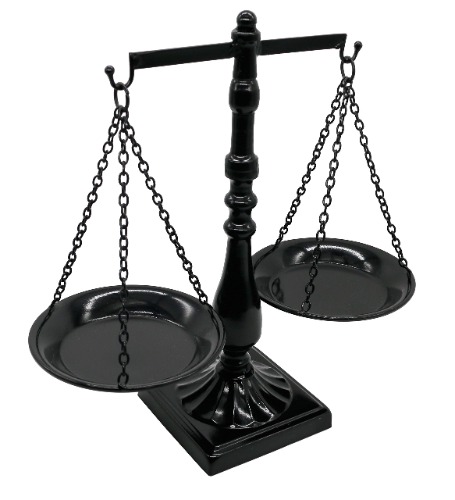 Vintage Style Metal Libra Jewelry Display Tray Cosmetic Organizer Storage , Black