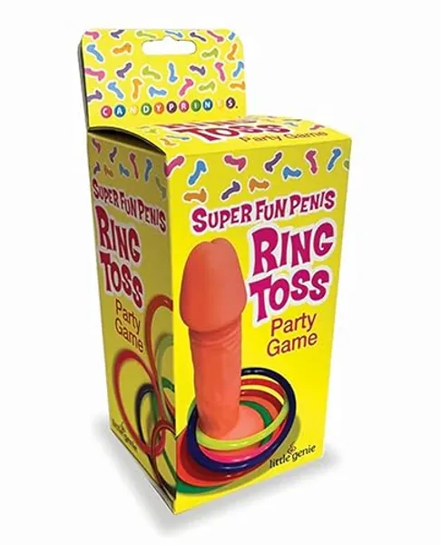 Little Genie Productions 84993: Super Fun Penis Ring Toss Party Game