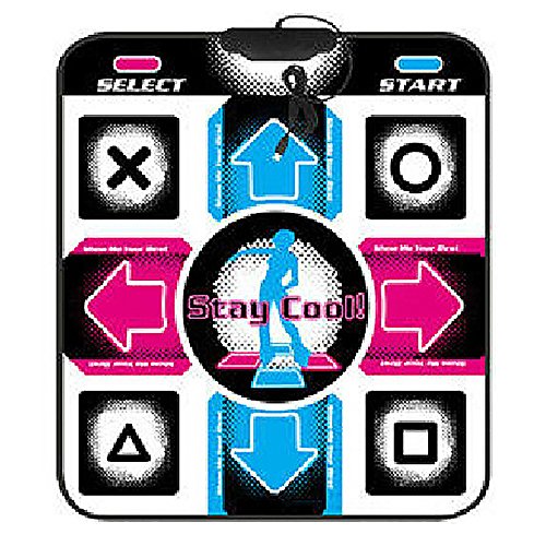 XIAOZAI PC USB Dancing Mat, Non-Slip DDR USB Dance Pad Controller with USB Cable, Fitness Body Building Dancing Mat, for PC Windows 98/2000/ XP/ 7