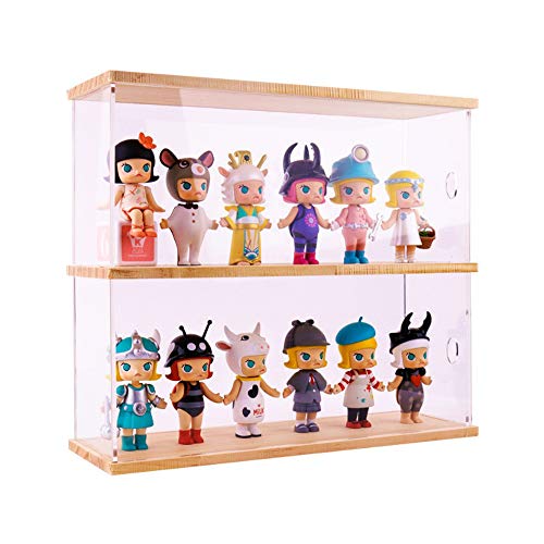 Two tier display case