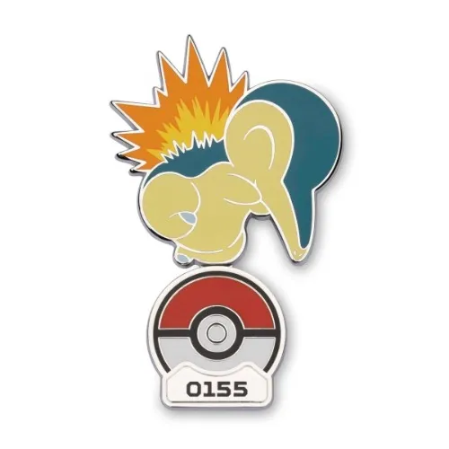 Pokémon Gallery Pins: Cyndaquil Standing Pin