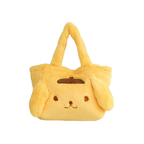 Kawaii Sanrio Plush Kuromi My Melody Cinnamoroll Bag Cute Beauty Travel Soft Suffed Anime Plushies Backpacks For Girls Gift