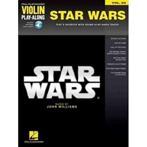 Star Wars - Violin Play-Along Volume 62 Book/Online Audio (Hal Leonard Violin Play-Along, 62)
