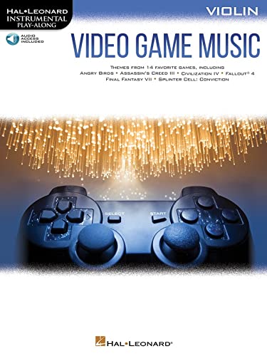 Video Game Music for Violin: Instrumental Play-Along Series (Hal-Leonard Instrumental Play-Along)