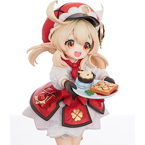 G-I Klee Figure PVC Anime Game Alatus 5-Star Pyro Catalyst Character Desktop Ornaments Gift - Style 1 NEW