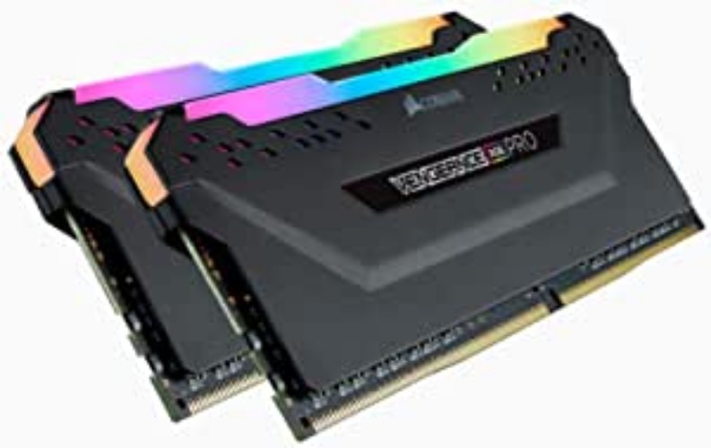 Corsair Vengeance RGB Pro 32GB (2x16GB) DDR4 3200 (PC4-25600) C16 Desktop memory – Black