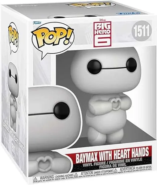 Funko Pop! Super: Big Hero 6 – Baymax with Heart Hands