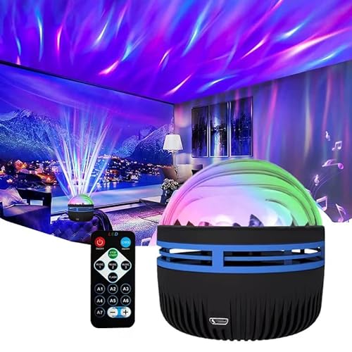 IGNI Aurora Lights Projector, Northern Light Projector with Remote Control, Night Light Projector for Kids Adults, for Gaming Room/Bedroom/Ceiling/Party