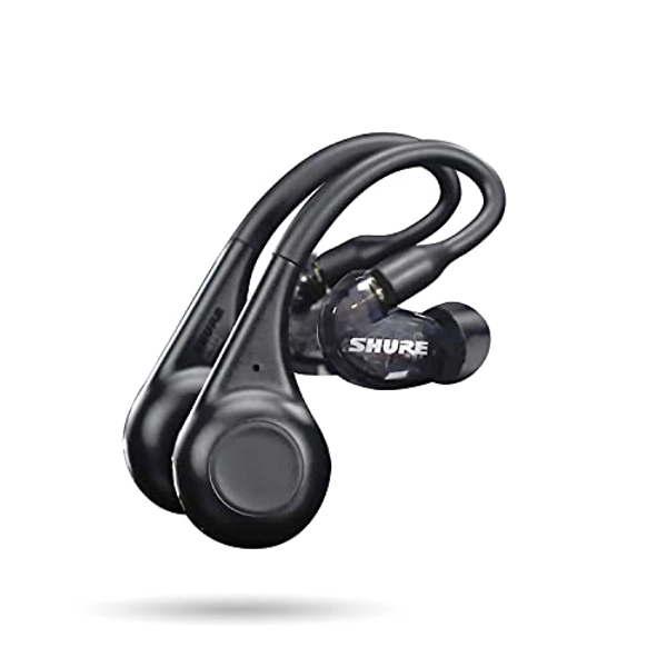 Shure AONIC 215 TW2 True Wireless Sound Isolating Earbuds with Bluetooth 5 Technology, Premium Audio with Deep Bass, Secure Fit Over-the-Ear, 32 Hour Battery Life, Fingertip Controls - (Gen 2) - Black