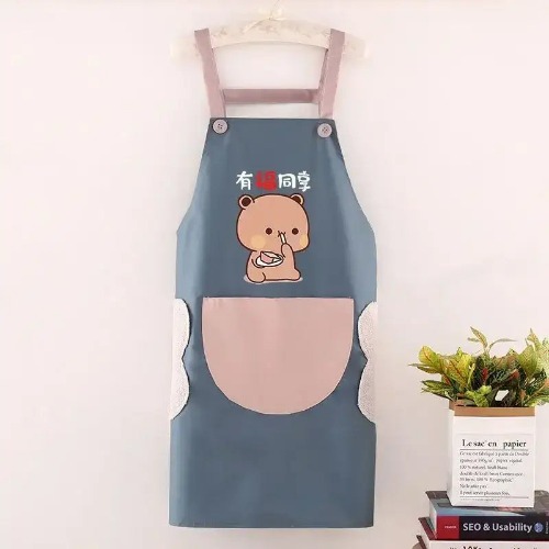 Dudu & Bubu Kitchen Apron for Fun and Stylish Cooking - A