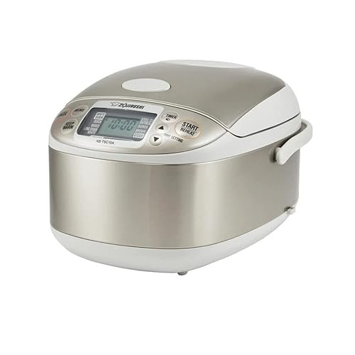 Zojirushi NS-TSC10AXH Micom Rice Cooker and Warmer (5.5-Cups) - 5.5 cups - Rice Cooker (White)