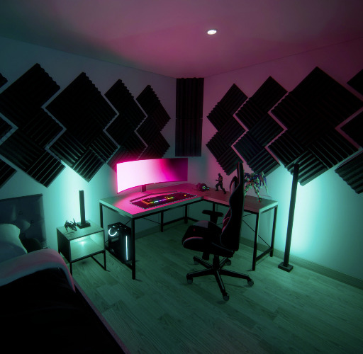 Acoustic Foam Panels For Streaming - Eliminate Echoes And Get Better Sound Clarity