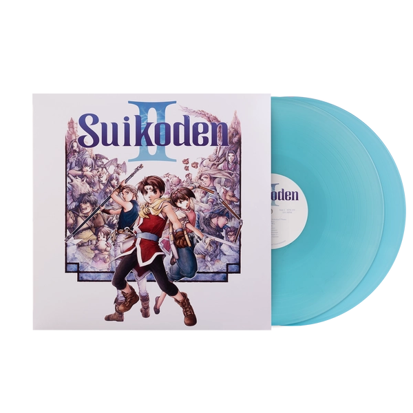 Suikoden II (Original Soundtrack) (2xLP Blue Vinyl Record)