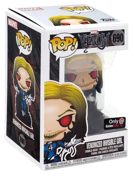Funko Pop! Marvel Venomized Invisible Girl Exclusive Figure 690