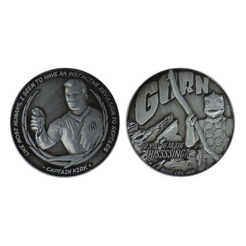 FaNaTtik Star Trek Collectable Coin Captain Kirk And Gorn Limited Edition
