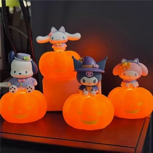 Sanrio Halloween Pumpkin Mini Light | Cinnamoroll