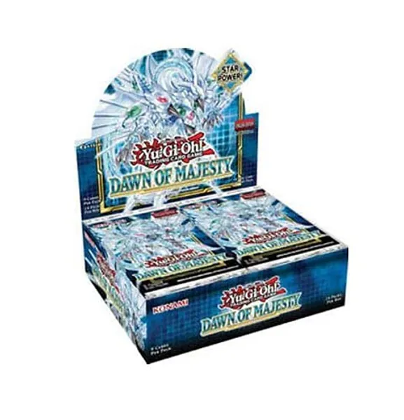 Yugioh Dawn of Majesty 1st Edition Booster Box - 