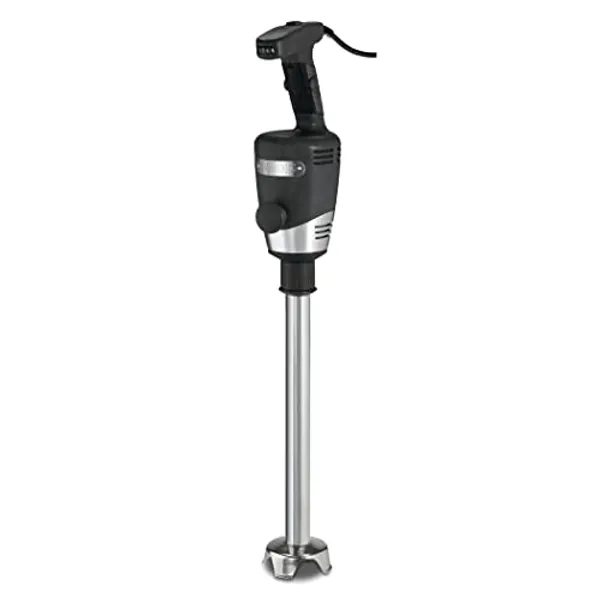 Waring Commercial WSB60 Big Stix Heavy Duty Immersion Blender, 16" Removable Shaft, 1 HP/700 Watt Variable Speed Motor, 120V, 5-15 Phase Plug,Black/Silver,25-Gallon