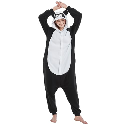 Mango2wind Panda Onesie Adult Panda Costume Woman Man Panda Onesies Pajama - Large - Panda