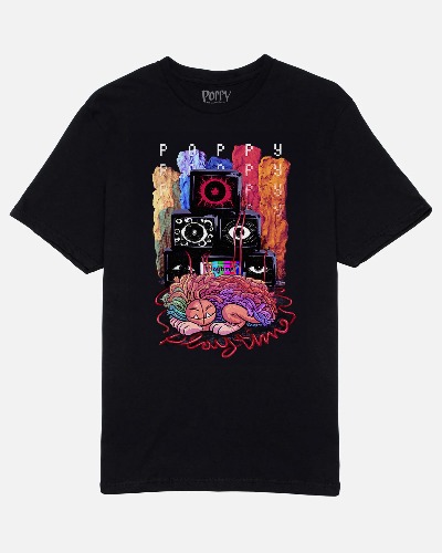 Experiment 1166 Black Tee 