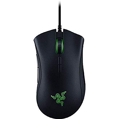 Razer DEATHADDER ELITE: True 16,000 5G Optical Sensor Mechanical Mouse Switches (Up to 50 Million Clicks) - Ergonomic Form Factor - Esports Gaming Mouse, black