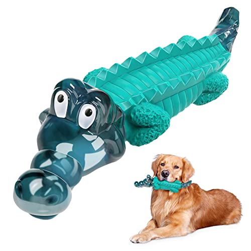 Dog Toys for Super Aggresive Chewers /Tough Dog Toys/Heavy Duty /Durable Toys for Large/Medium Dog, to Keep Them Busy (Blue) - Blue