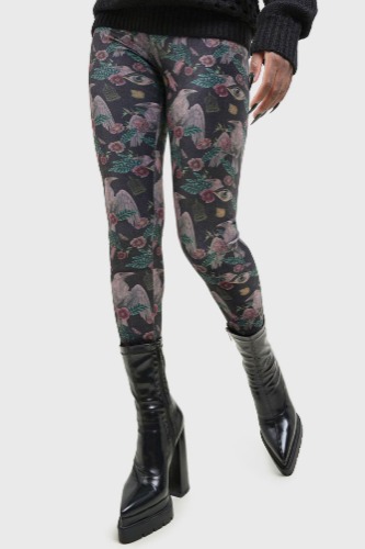 Corax Leggings - XXL / Black / 92% Polyester 8% Elastane