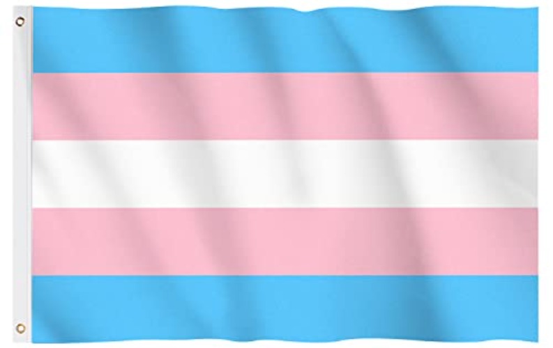 Hianjoo 3x5 Ft Transgender Pride Flag